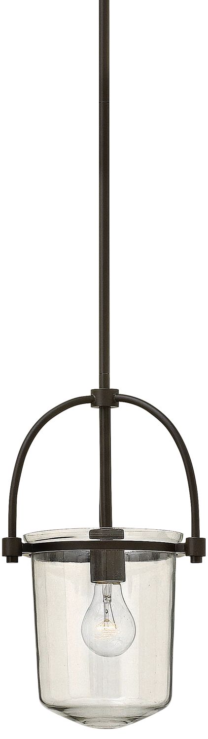 Hinkley Clancy 10" Wide Buckeye Bronze Mini Pendant