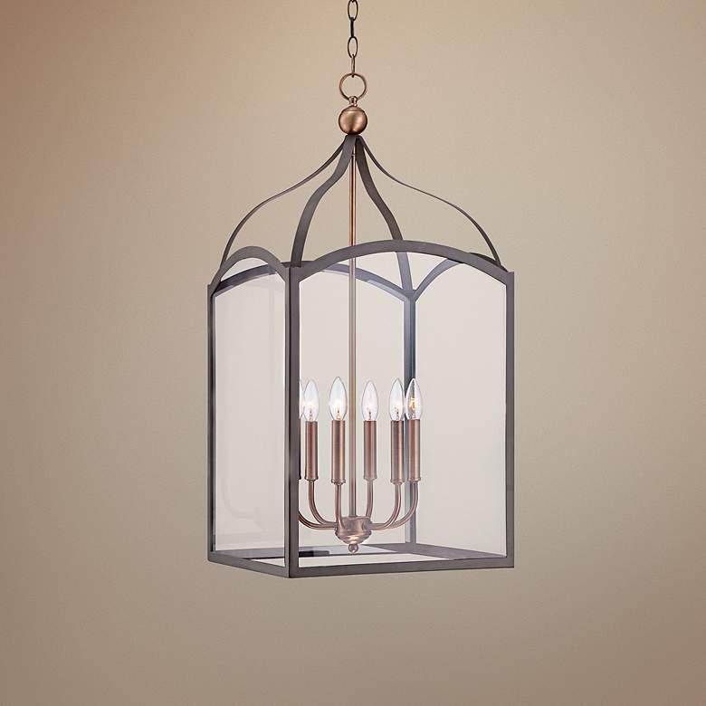 Image 1 Hinkley Clarendon 16 inch Wide Bronze Pendant Light