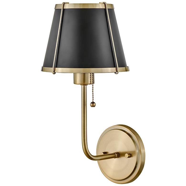 Image 4 Hinkley Clarke 15 3/4" High Warm Brass Wall Sconce more views