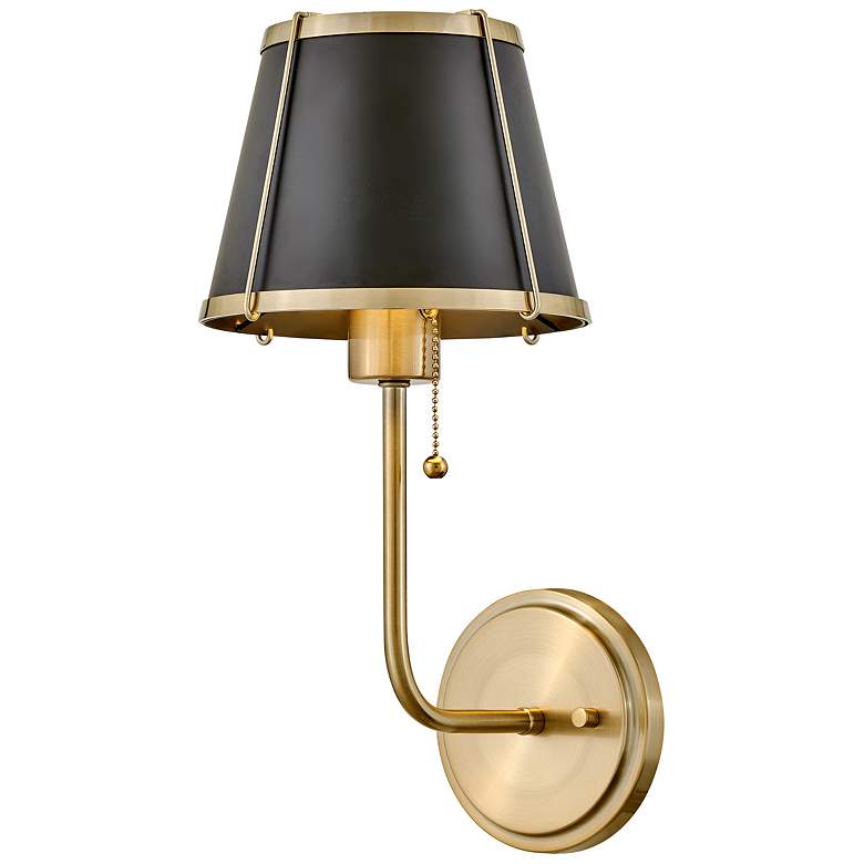 Image 5 Hinkley Clarke 15 3/4" High Warm Brass Wall Sconce more views
