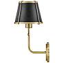 6_Hinkley Clarke 15 3/4" High Warm Brass Wall Sconce more views