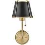 7_Hinkley Clarke 15 3/4" High Warm Brass Wall Sconce more views
