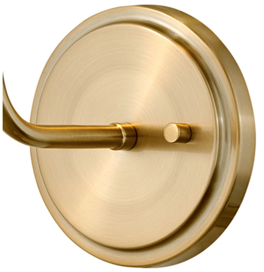 Hinkley Clarke 15 3/4" High Warm Brass Wall Sconce