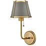 Hinkley Clarke 15 3/4"H Lacquered Dark Brass Wall Sconce