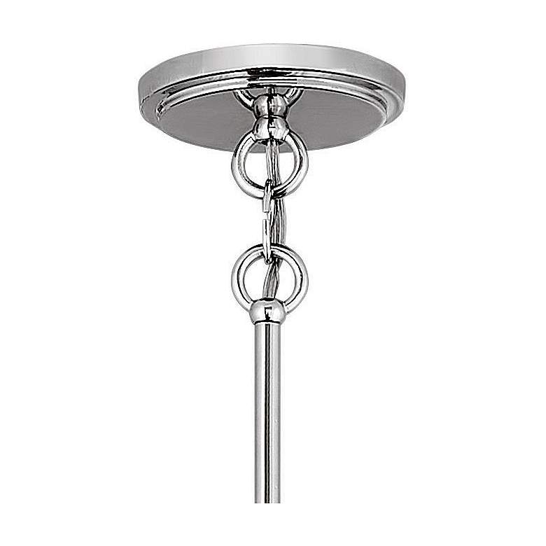 Image 7 Hinkley Clarke 16 1/4"W Polished Nickel Drum Pendant Light more views