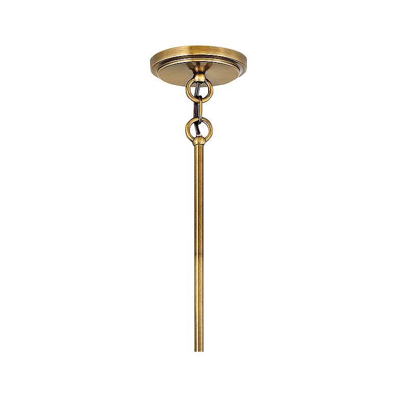 Image 4 Hinkley Clarke 24 1/2 inch Wide Warm Brass and Black Pendant Light more views