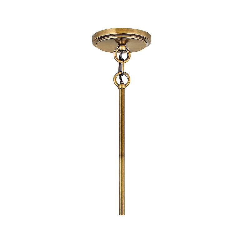 Image 4 Hinkley Clarke 24 1/2" Wide Warm Brass and Black Pendant Light more views
