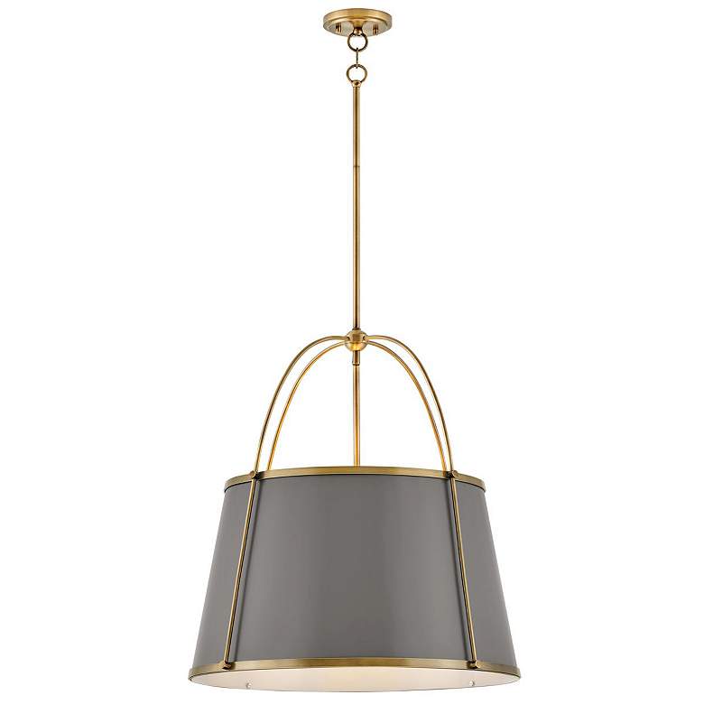 Image 2 Hinkley Clarke 24 1/2" Wide Warm Brass Pendant Light