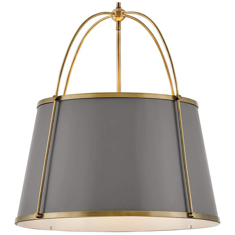 Image 7 Hinkley Clarke 24 1/2" Wide Warm Brass Pendant Light more views