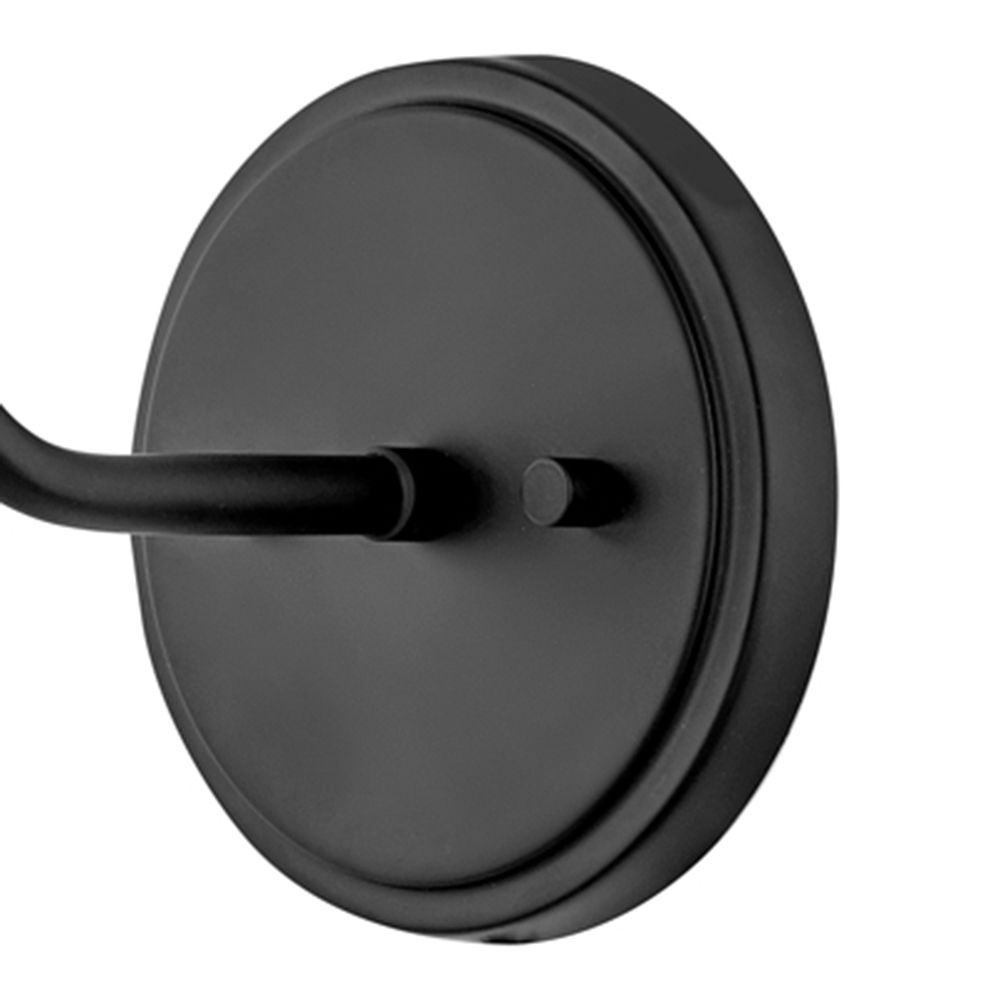 Hinkley Clarke Medium Single Light Sconce 15.75" Black