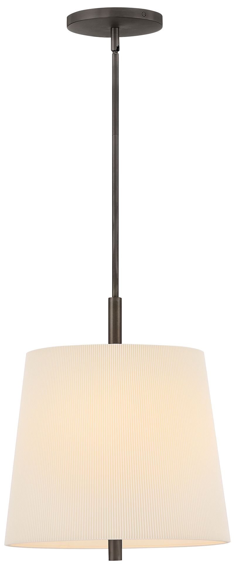 Hinkley Clive Large Tapered Pendant 16" Slate Bronze