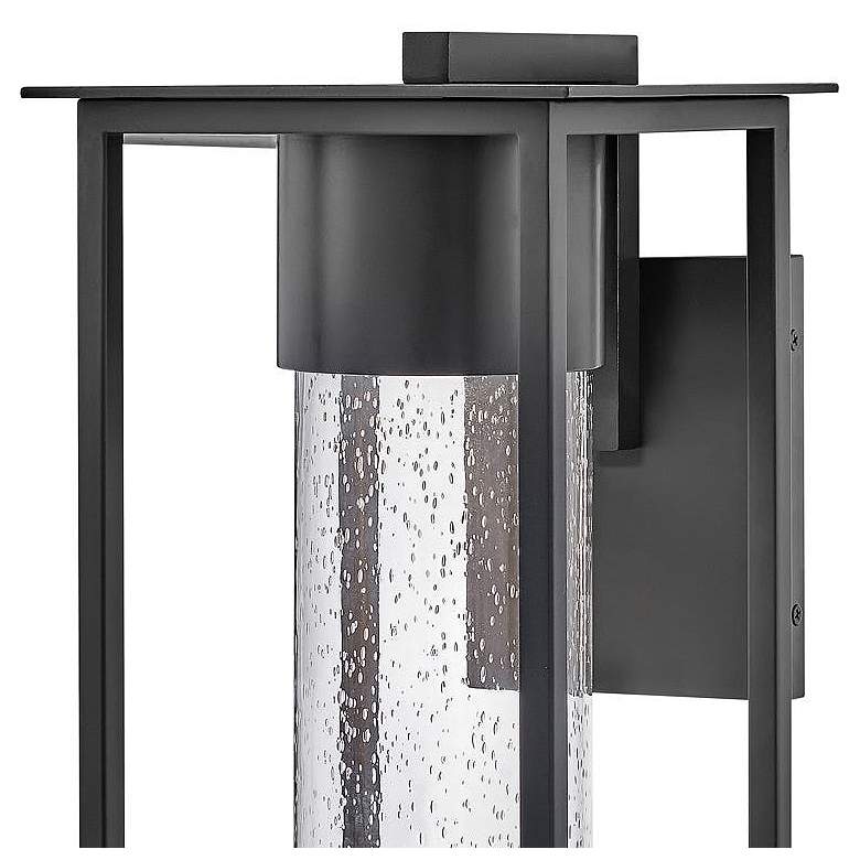 Image 2 Hinkley Coen 16" High Black LED Outdoor Lantern Wall Light more views