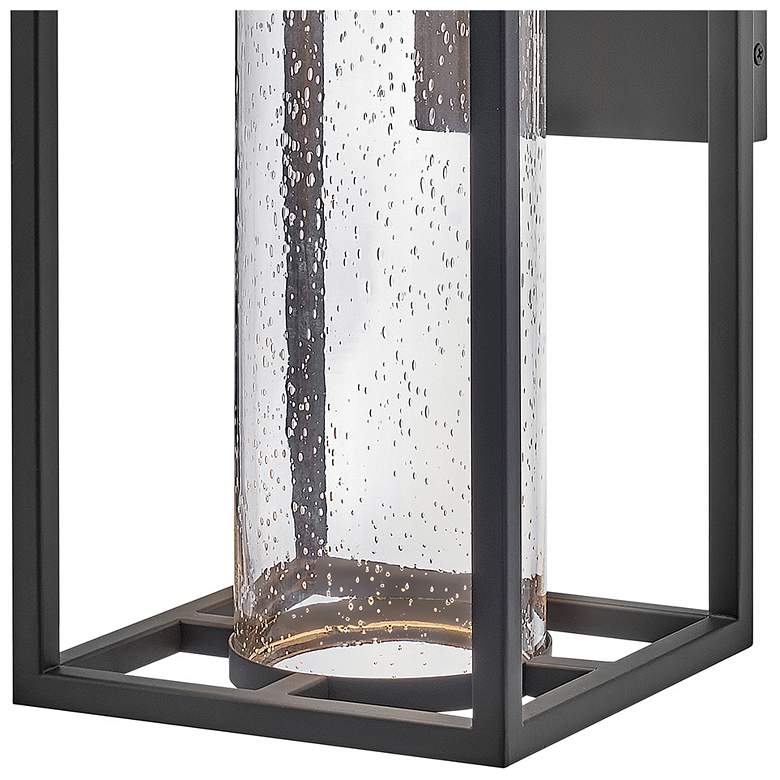 Image 4 Hinkley Coen 16" High Black LED Outdoor Lantern Wall Light more views
