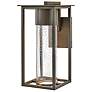 1_Hinkley Coen 16" Rectangular Oil-Rubbed Bronze LED Outdoor Wall Light