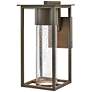 2_Hinkley Coen 16" Rectangular Oil-Rubbed Bronze LED Outdoor Wall Light more views