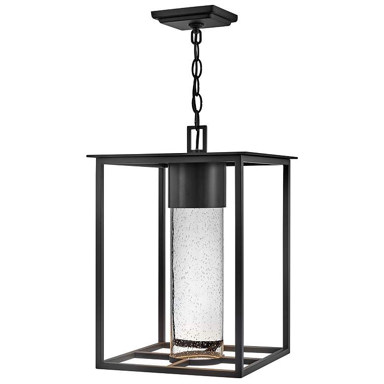 Image 2 Hinkley Coen 17 3/4" High Black LED Outdoor Hanging Light