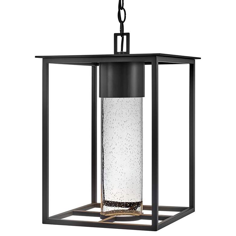 Image 3 Hinkley Coen 17 3/4" High Black LED Outdoor Hanging Light more views
