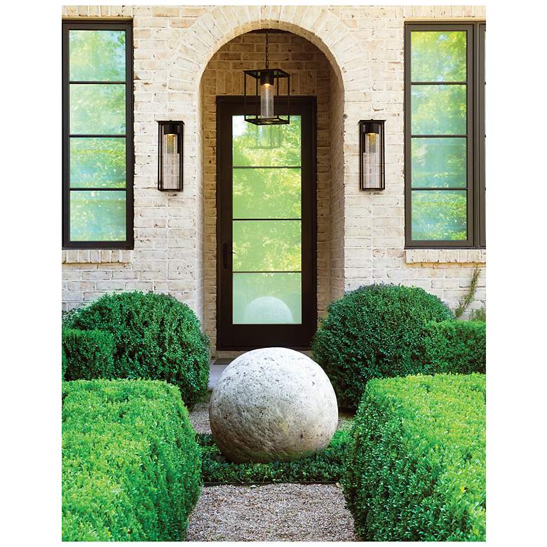 Image 5 Hinkley Coen 17 3/4" High Black LED Outdoor Hanging Light more views