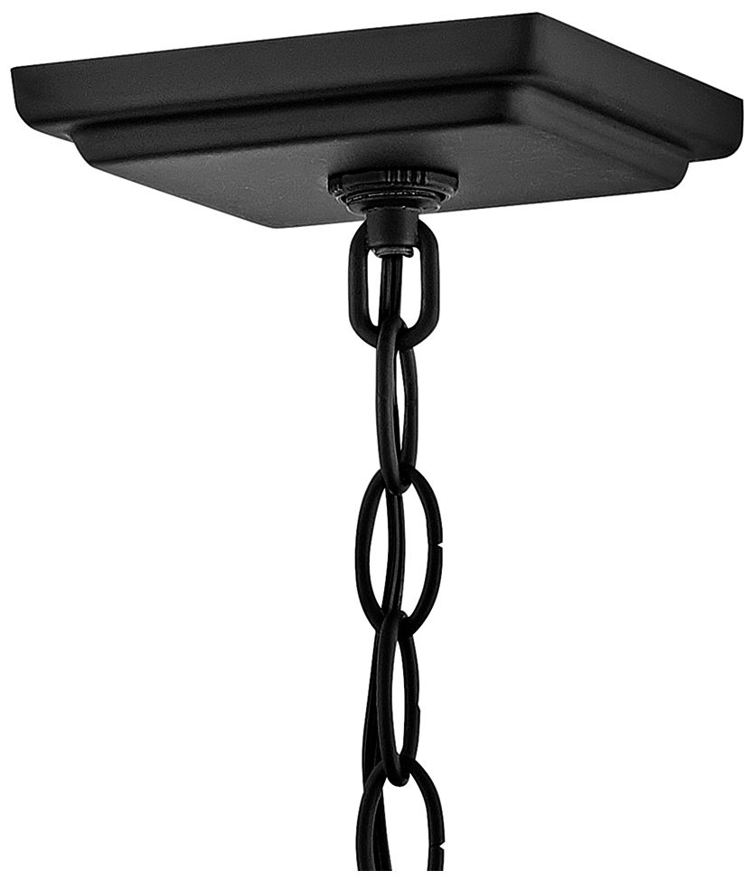 Hinkley Coen 17 3/4" High Black LED Outdoor Hanging Light