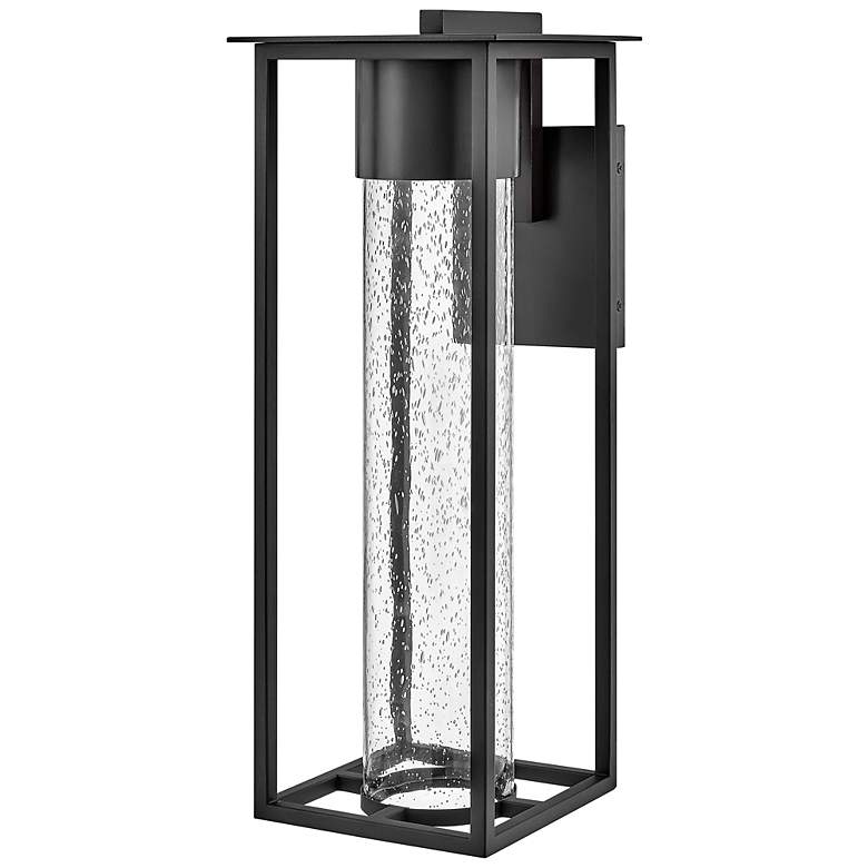 Image 7 Hinkley Coen 21 1/2"H Black LED Outdoor Lantern Wall Light more views