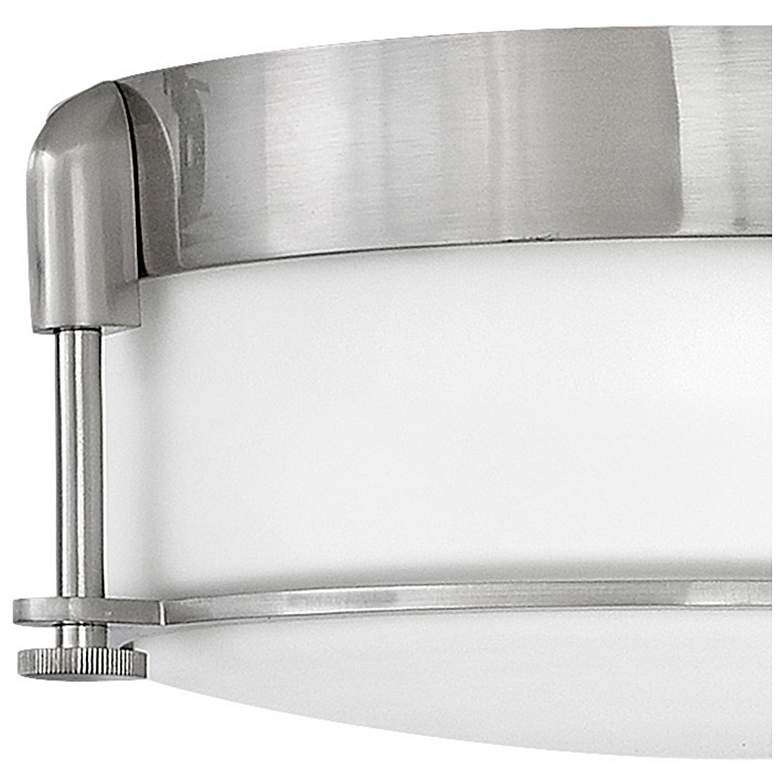 Image 4 Hinkley Colbin 12 1/2" Wide Brushed Nickel Ceiling Light more views