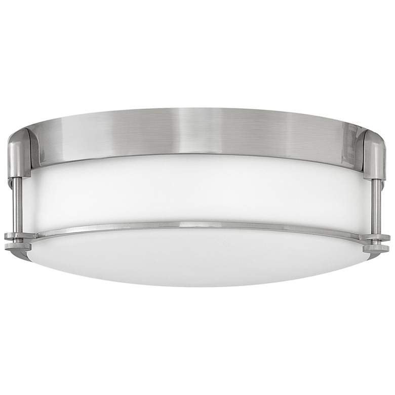 Image 1 Hinkley Colbin 16 1/2" Wide Brushed Nickel Ceiling Light