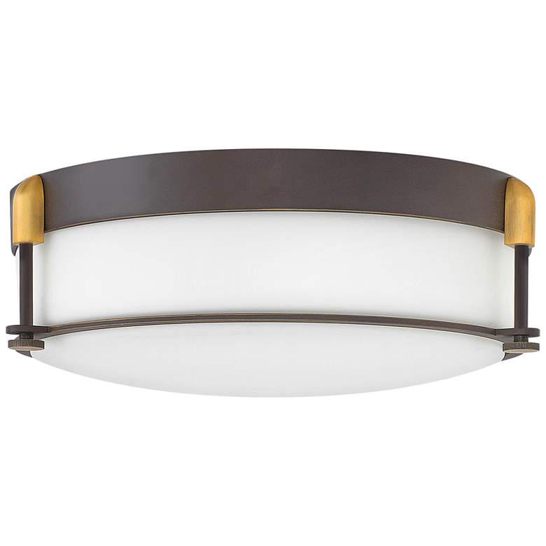 Image 1 Hinkley Colbin 16 1/2" Wide Oil-Rubbed Bronze Ceiling Light