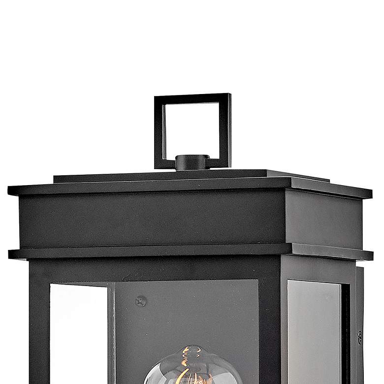 Image 6 Hinkley Cole 13" High Black Outdoor Wall Light more views