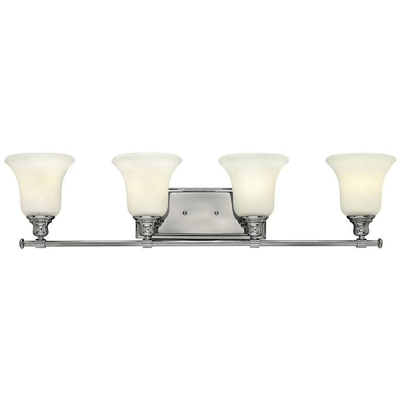 Image 1 Hinkley Colette 33 1/4 inch Wide Chrome 4-Light Bath Light