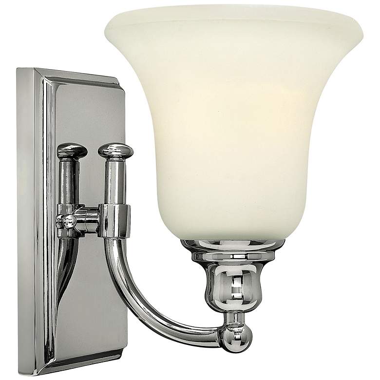 Image 2 Hinkley Colette 8 1/4 inch High Chrome Wall Sconce