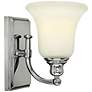 Hinkley Colette 8 1/4" High Chrome Wall Sconce