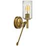 Hinkley Collier 17" High Heritage Brass Wall Sconce