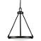 Hinkley Collier 21 1/2" Wide Black Oxide Pendant Light