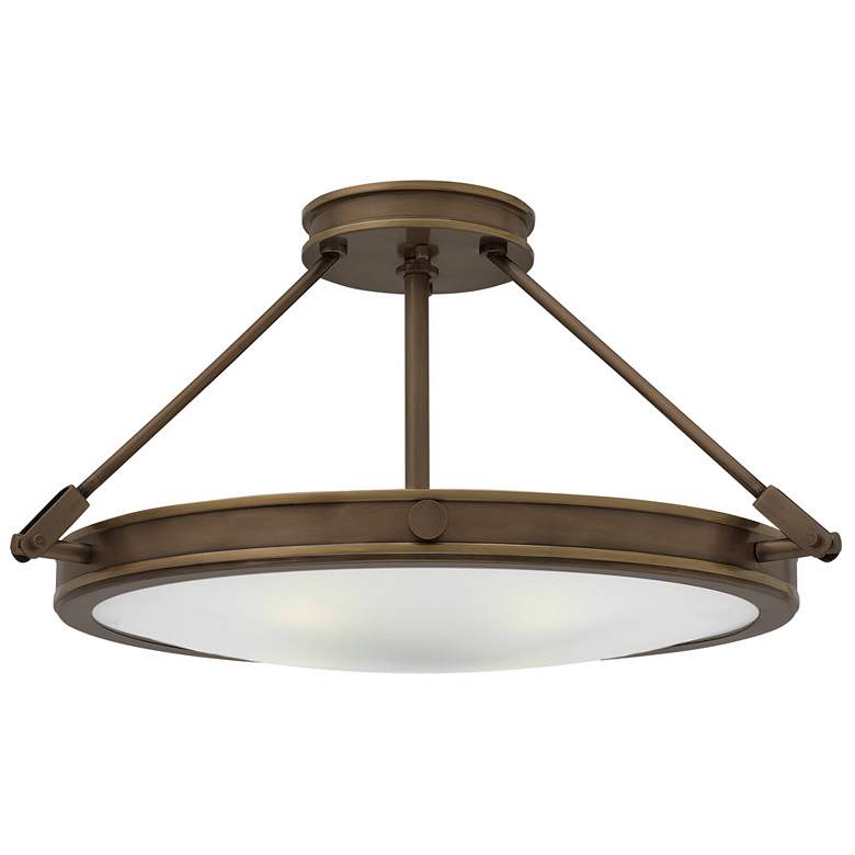 Image 1 Hinkley Collier 22" Wide Light Oiled Bronze Ceiling Light