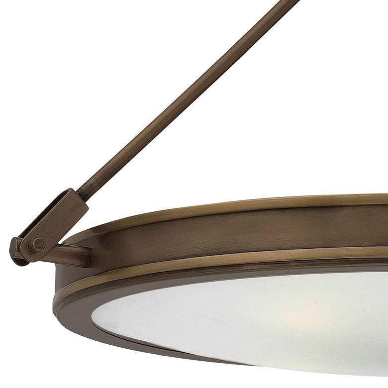 Image 3 Hinkley Collier 22" Wide Light Oiled Bronze Ceiling Light more views