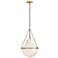 Hinkley Collins 15" Wide Heritage Brass Pendant Light