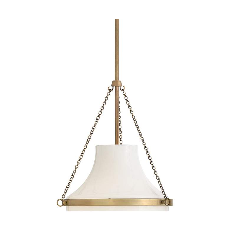 Image 2 Hinkley Collins 15" Wide Heritage Brass Pendant Light more views