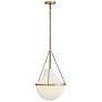 7_Hinkley Collins 15" Wide Heritage Brass Pendant Light more views
