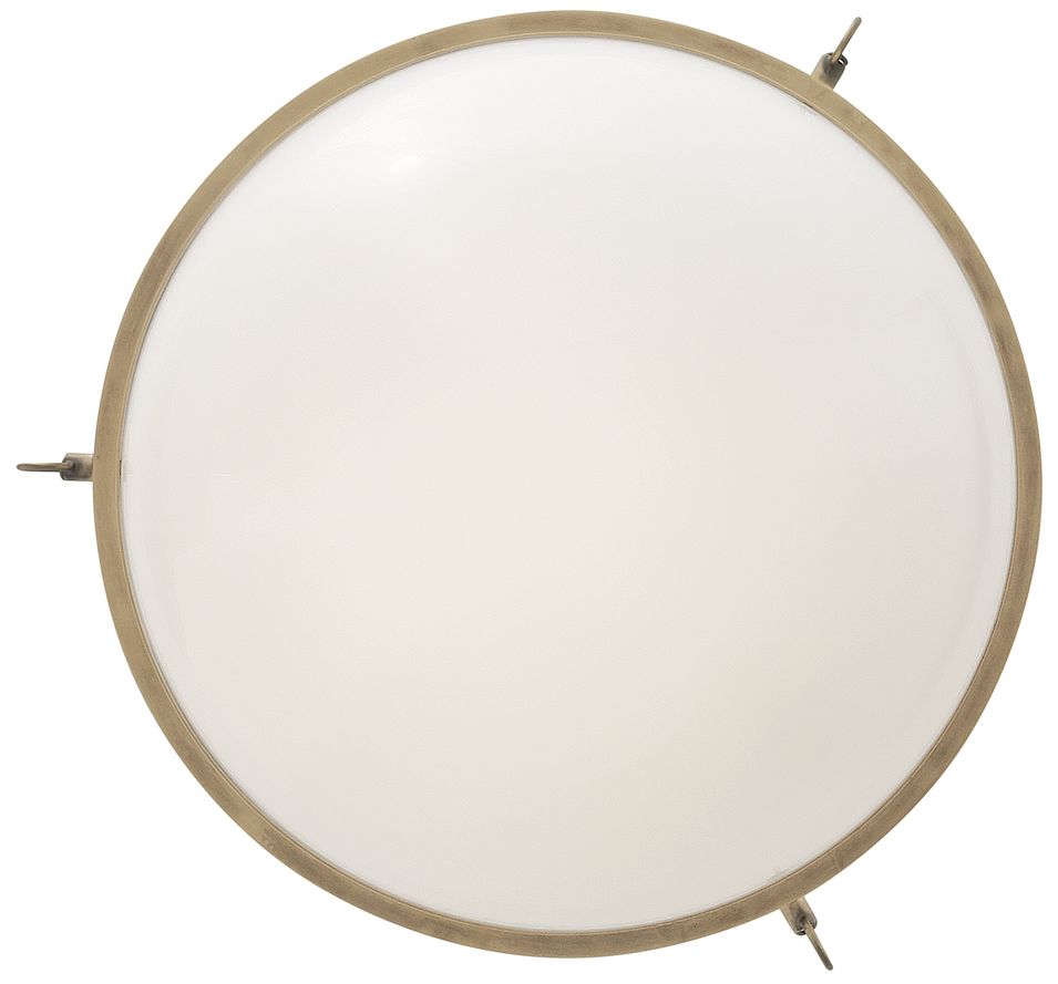 Hinkley Collins 15" Wide Heritage Brass Pendant Light