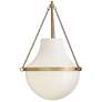 Hinkley Collins 15" Wide Heritage Brass Pendant Light