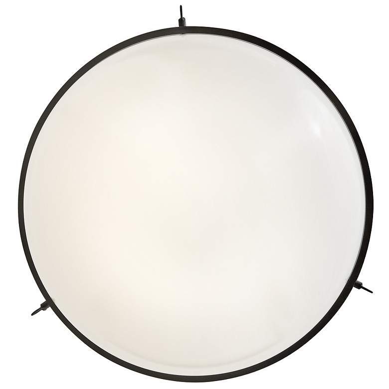 Image 3 Hinkley Collins 20" Wide Black Oxide Teardrop Pendant Light more views