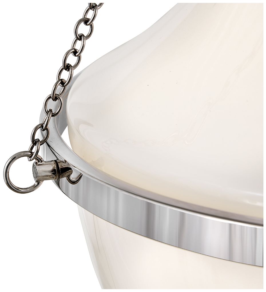 Image 3 Hinkley Collins Large Pendant 20" Polished Nickel more views