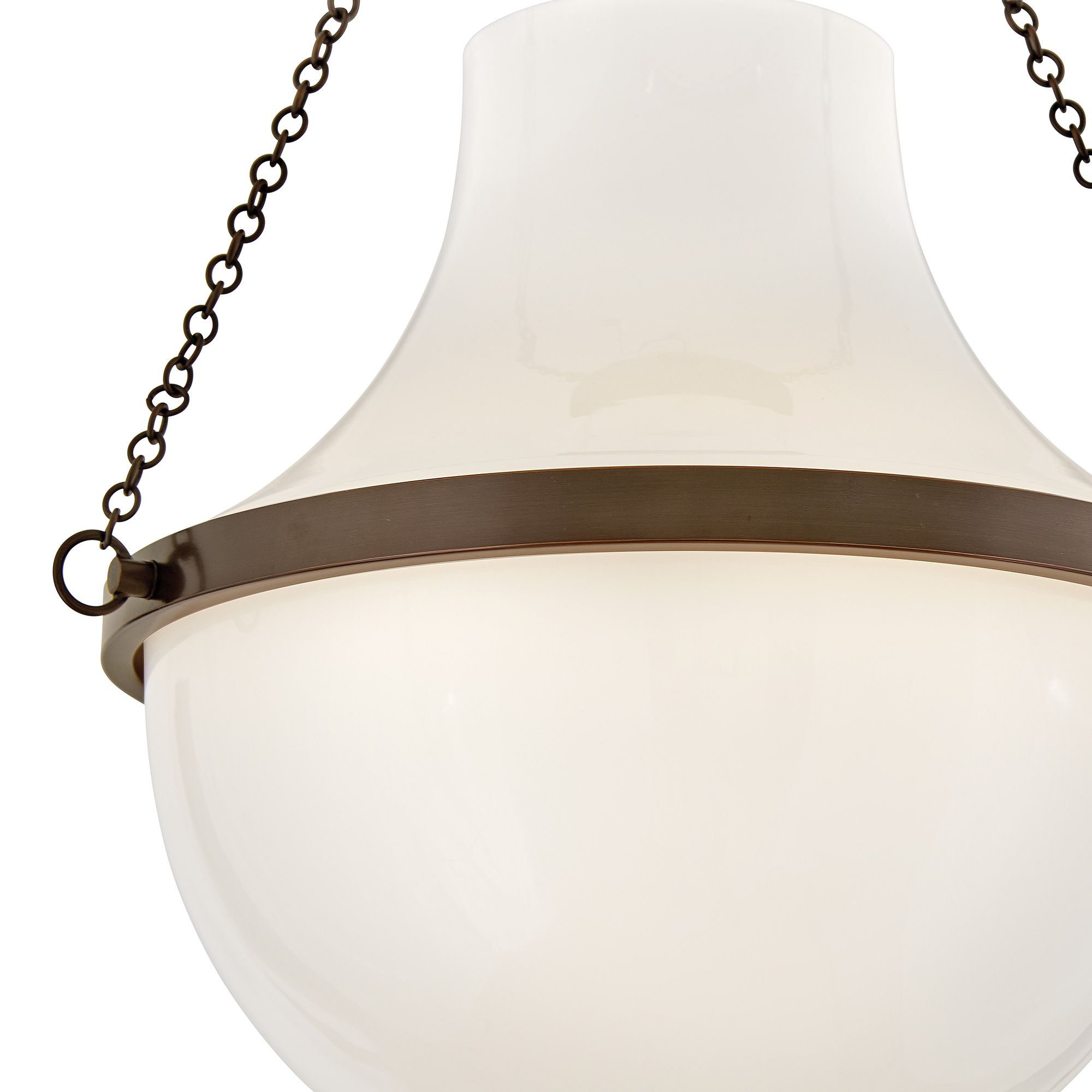 Image 3 Hinkley Collins Medium Semi Flush Mount 15" Heritage Bronze more views