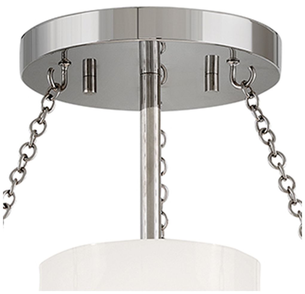 Image 6 Hinkley Collins Medium Semi Flush Mount 15" Polished Nickel more views