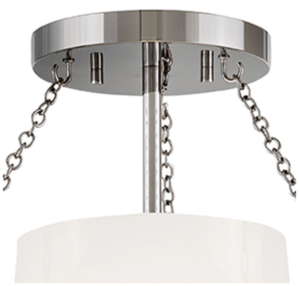 Image 6 Hinkley Collins Medium Semi Flush Mount 20" Polished Nickel more views