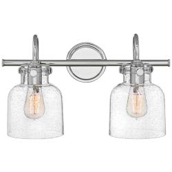 Hinkley Congress 11 1/4&quot; High Chrome 2-Light Wall Sconce