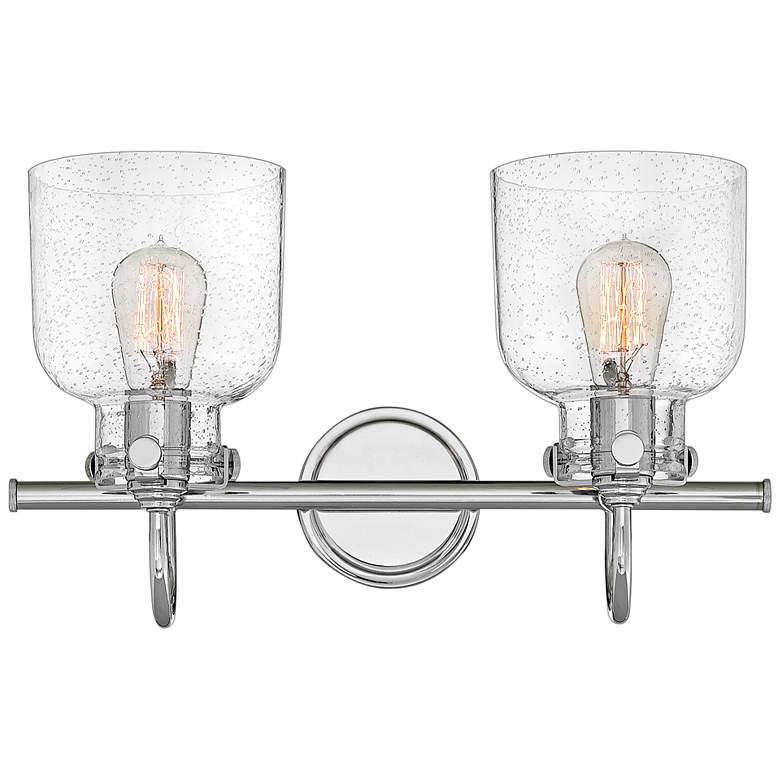 Image 4 Hinkley Congress 11 1/4 inch High Chrome 2-Light Wall Sconce more views