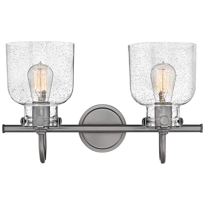 Image 4 Hinkley Congress 11 1/4"H Antique Nickel 2-Light Wall Sconce more views