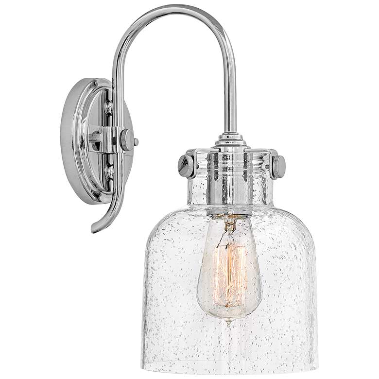 Image 2 Hinkley Congress 13 1/4" High Chrome Wall Sconce
