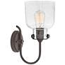 Hinkley Congress 13 1/4" High Oil Rubbed Bronze Wall Sconce